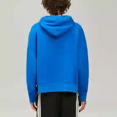 Palm Angels SS22 Shark Print Hoodie Blue