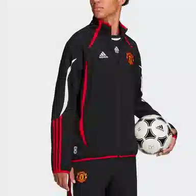 adidas Logo Track Jacket Black