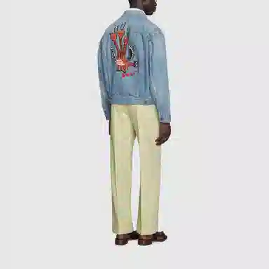 GUCCI x Freya Hartas FW21 Denim Jacket