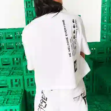 Lacoste x Minecraft SS22 Logo Tee