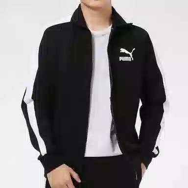 PUMA Logo Print Jacket