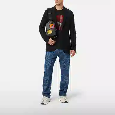 Versace SS22 Black Tee