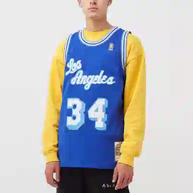 Mitchell & Ness NBA Shaquille O'Neal 1996-97 Lakers Jersey