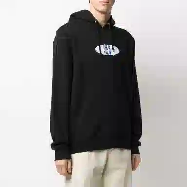 Stussy 2 Bar Hoodle Logo Hoodie
