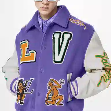 Louis Vuitton FW22 Varsity Jacket