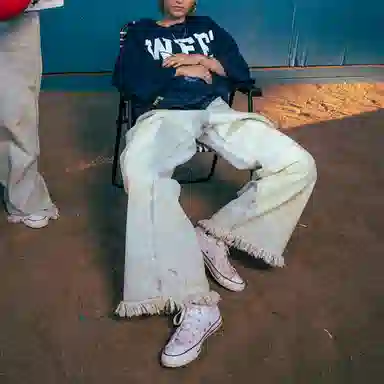 Drew House Sweet Boxy Ss Tee Navy