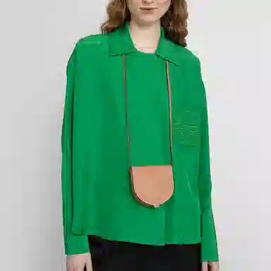 LOEWE Heel Bag Small Brown Caramel