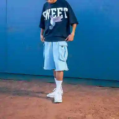 Drew House Sweet Boxy Ss Tee Navy