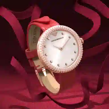 EMPORIO ARMANI ROSA 26mm AR11417