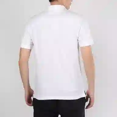 adidas WJ Polo Badge Short Sleeve White