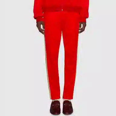 GUCCI Jogger Pants Red