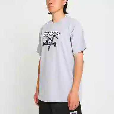 Thrasher Racing T-Shirt Grey