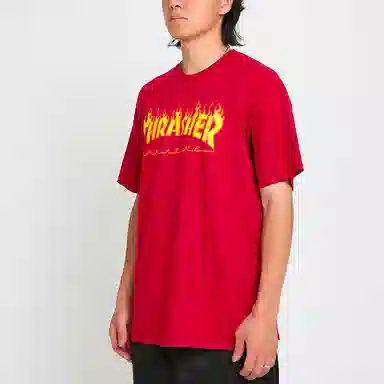 Thrasher Logo T-Shirt Red