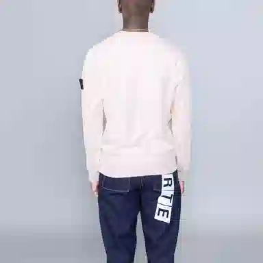 STONE ISLAND Garment Dyed Crew Sweat