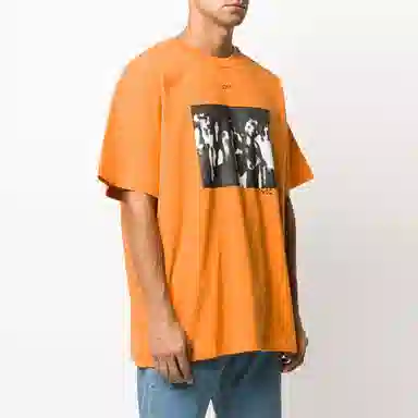 OFF-WHITE SS20 Orange Tee