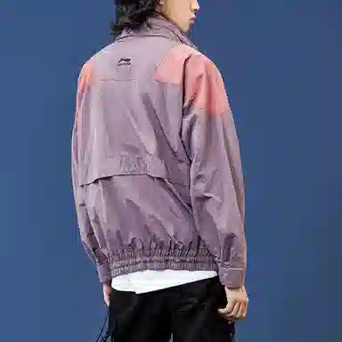 Li-Ning New York Fashion Week Jacket Grey Purple