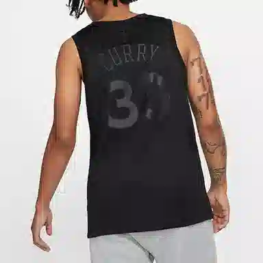 Nike NBA Connected Jersey Golden State Warriors Curry 30 Black