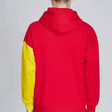 Li-Ning Paris Fashion Week Hoodie Red Yellow