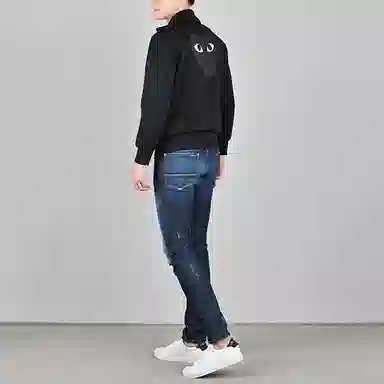 CDG Play Black Heart Zip Jacket