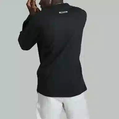 Fear of God Essentials FW20 Logo Long Sleeve T-Shirt Black