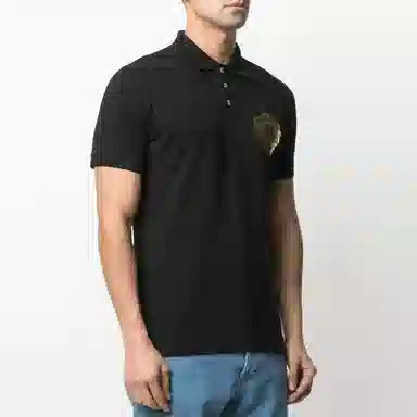 Versace Jeans Couture SS21 Polo Black