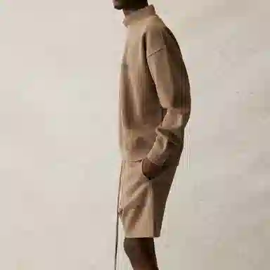 Fear of God Essentials SS21 Mockneck Taupe