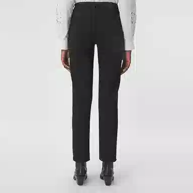 Burberry SS21 Logo Straight Jeans Black