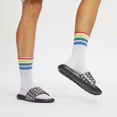 Nike Victori One Slide Print Black