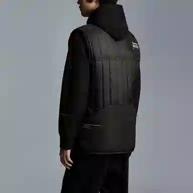 Moncler Genius x Fragment FW21 Quilted Vest Dark Grey