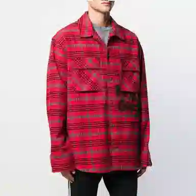 OFF-WHITE FW19 Flannel Check Shirt