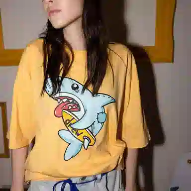 Drew House Figment Ss Tee Tangerine T