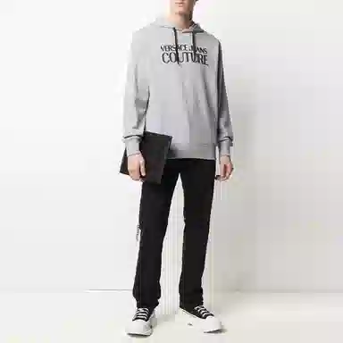 Versace Jeans Couture FW21 Hoodie Gray