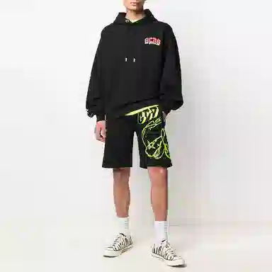 GCDS Shorts Black