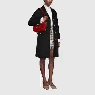 Gucci FW21 Wool Coat Black