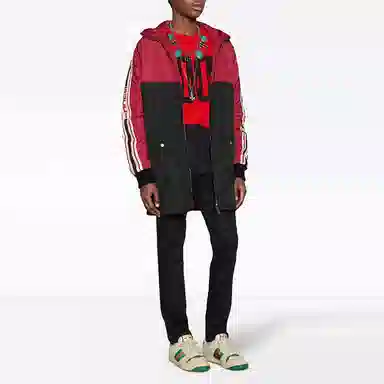GUCCI Logo Hooded Jacket