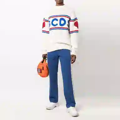 GCDS Sweater White