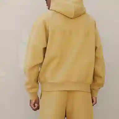 Fear of God Essentials FW21 Pullover Hoodie Amber Logo