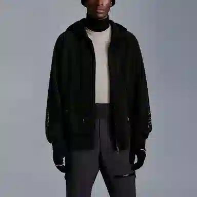 Moncler FW21 Hooded Jacket Black