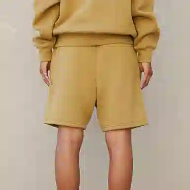 Fear of God Essentials FW21 Sweatshort Amber Logo