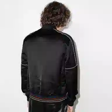 Saint Laurent Satin Zip Jacket