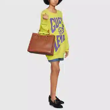 Gucci Lemon Print Crewneck Sweatshirt