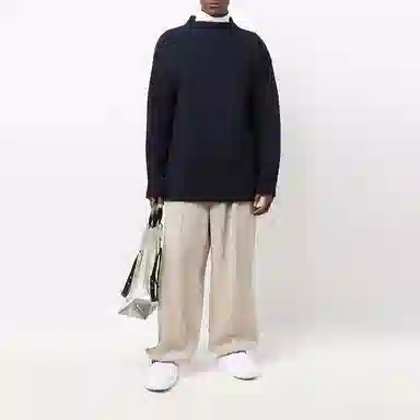 Maison Margiela FW21 Wool Sweater Blue