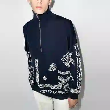 Palm Angels Cardigan Blue