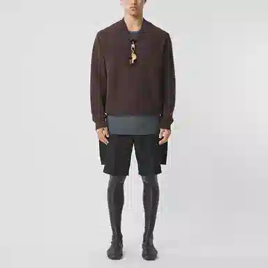 Burberry FW21 Black Wool Shorts