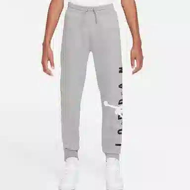 Jordan Kids Logo Print Jogger Pants Grey