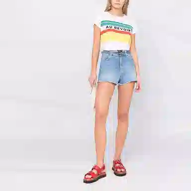 PINKO SS22 Denim Shorts
