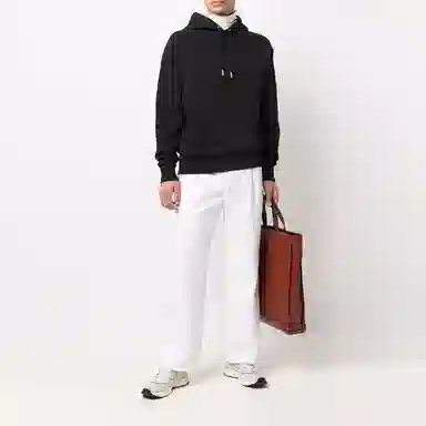 AMI Paris Ami De Coeur Hoodie Black