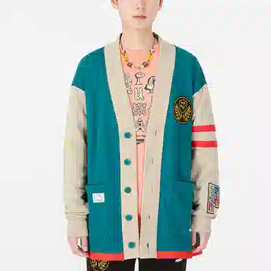 Puma Mix Badge Long Cardigan Logo