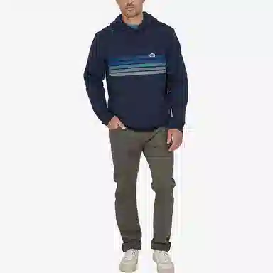 patagonia Men's Line Logo Ridge Stripe Uprisal Hoody