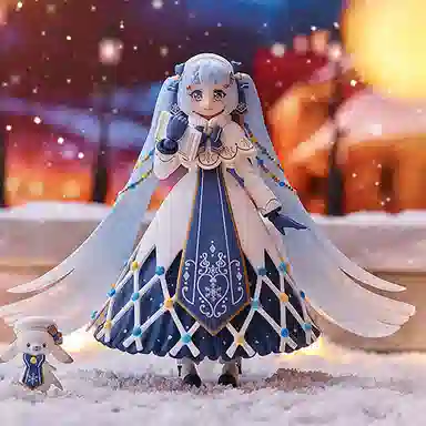 MAX Factory figmaex-064 vocaloid rabbit yukine glowing snow ver 14.5cm